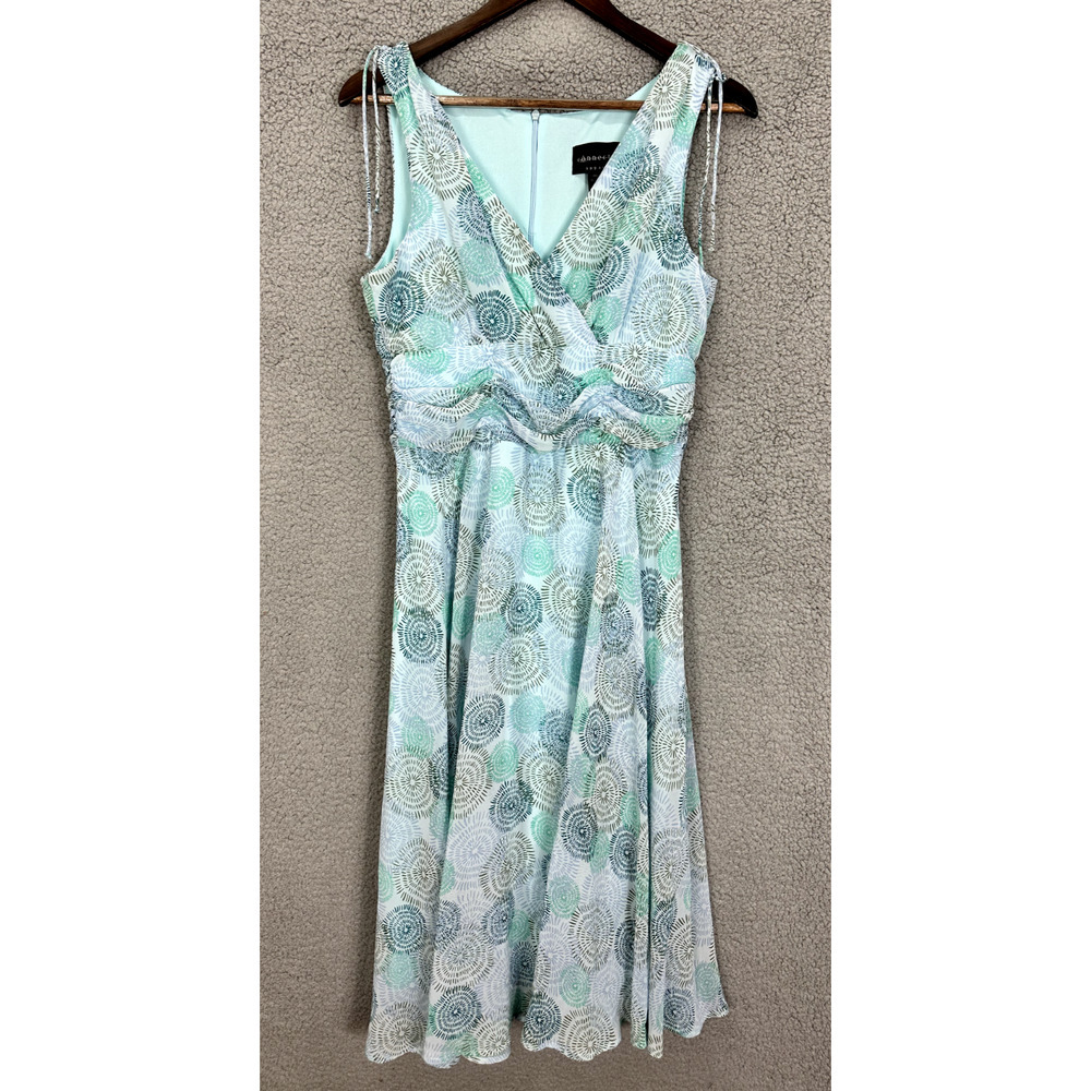 Vintage Y2K Babydoll Dress Connected Apparel Womens 12 Blue Flowy Fairy Ethereal